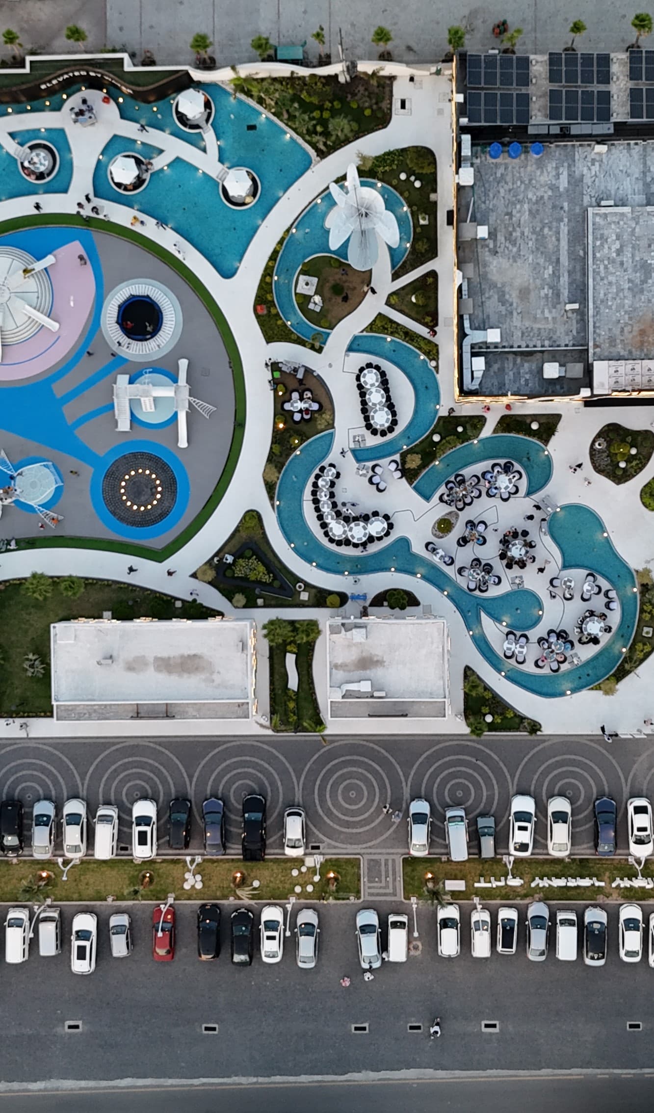Waterwalk Aerial Drone View